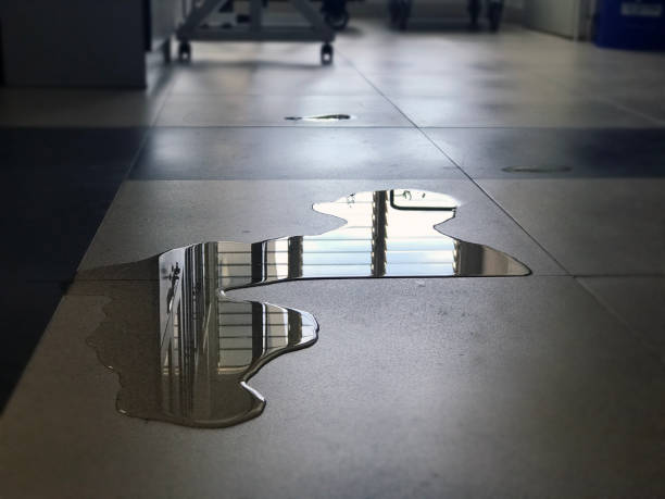 Water damage restoration process in MO